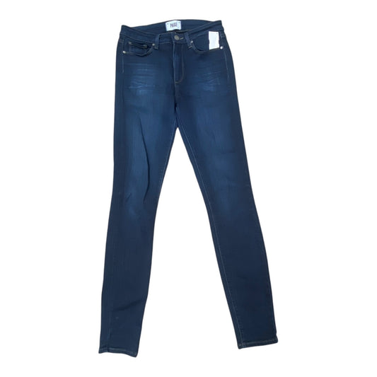 Jeans Skinny By Paige In Blue Denim, Size:6