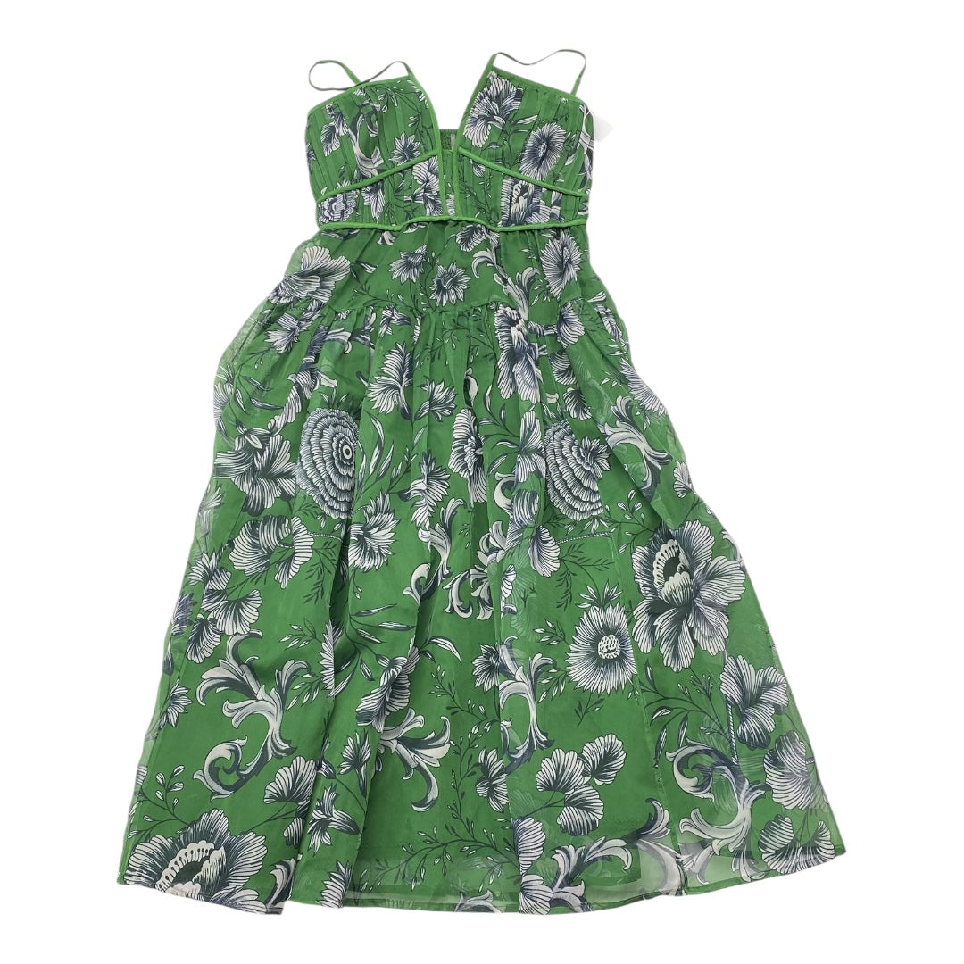Dress Casual Maxi By Anthropologie In Floral Print, Size:M