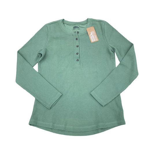 Top Ls By Eddie Bauer In Green, Size:M