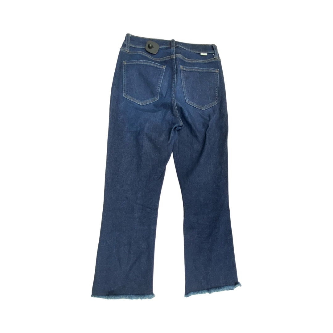 Jeans Straight By Daze In Blue Denim, Size:4