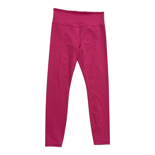 Athletic Leggings By Athleta In Pink, Size:M