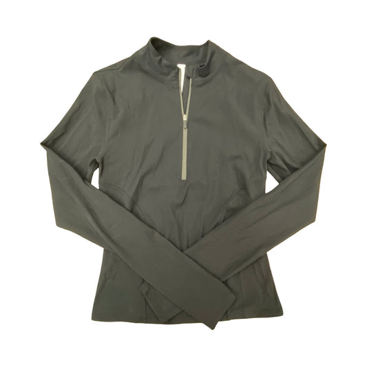 Athletic Top Ls Collar By Lululemon In Black, Size:6