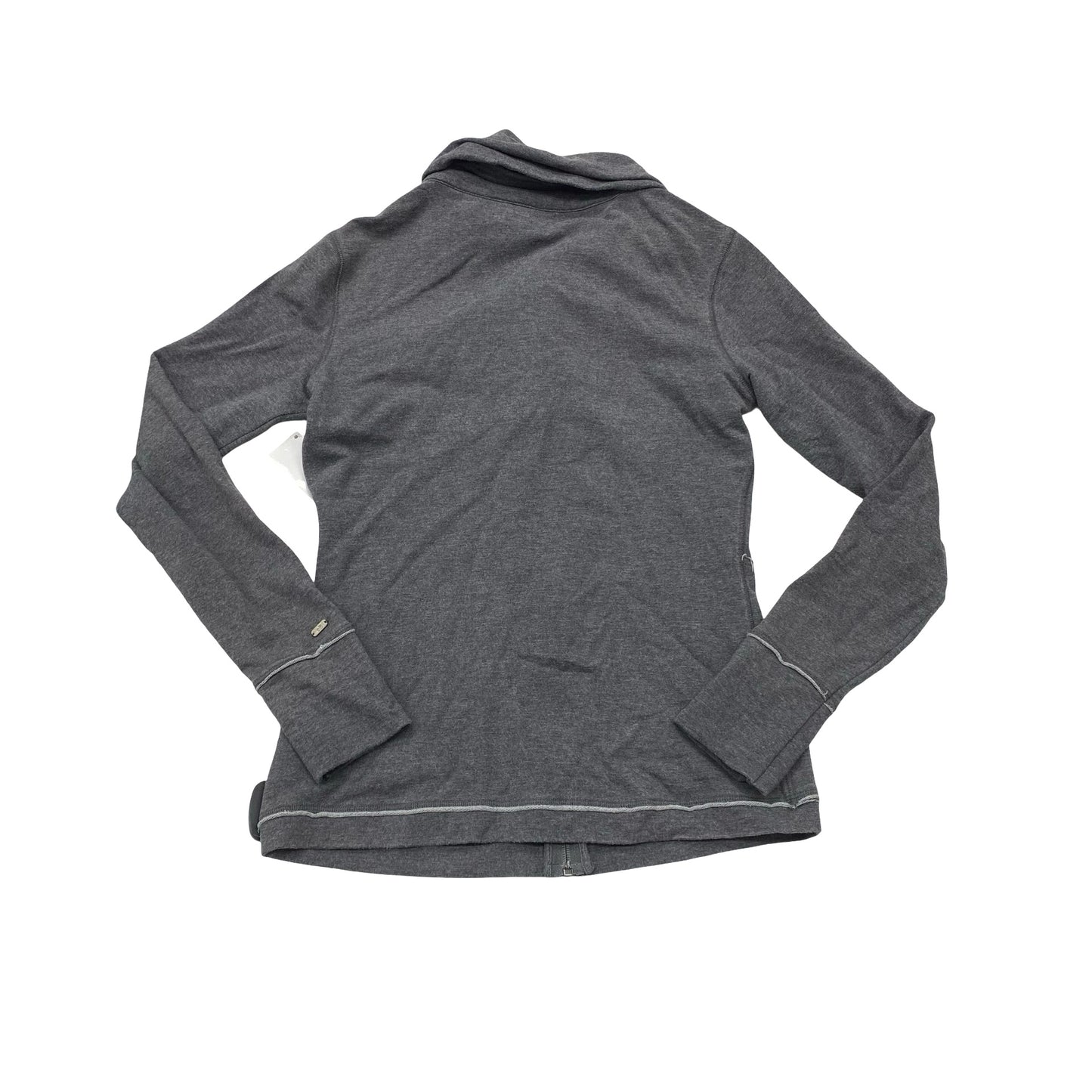 Athletic Sweatshirt Collar By Alo In Grey, Size:Sp