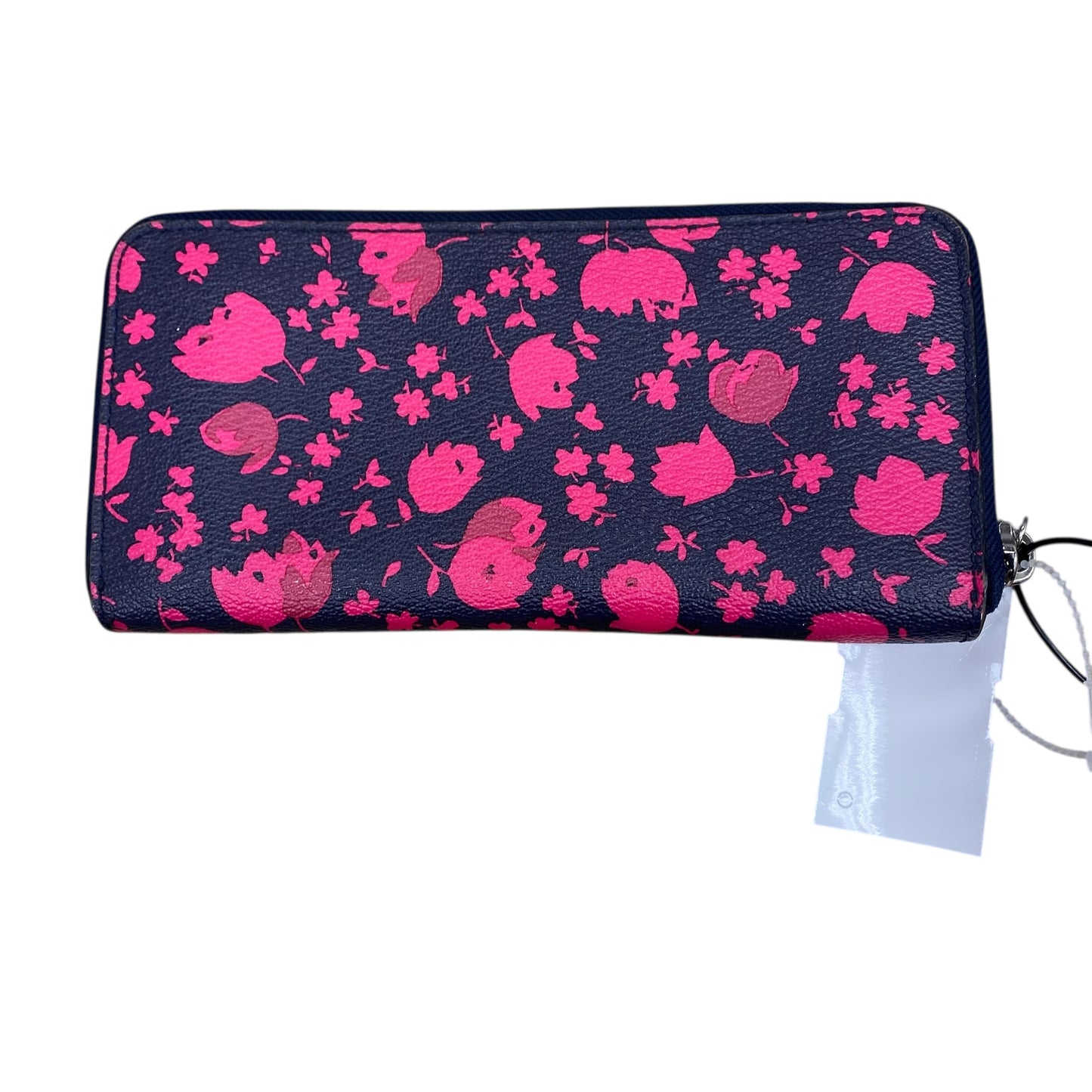 Wallet Designer By Coach In Black & Pink, Size:Large