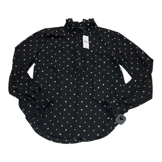 Top Ls By Ann Taylor In Black, Size:Xs