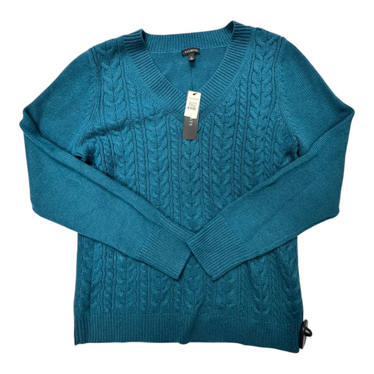 Sweater By Talbots In Teal, Size:L
