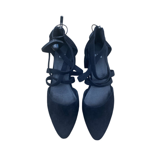 Shoes Designer By Eileen Fisher In Black, Size:9