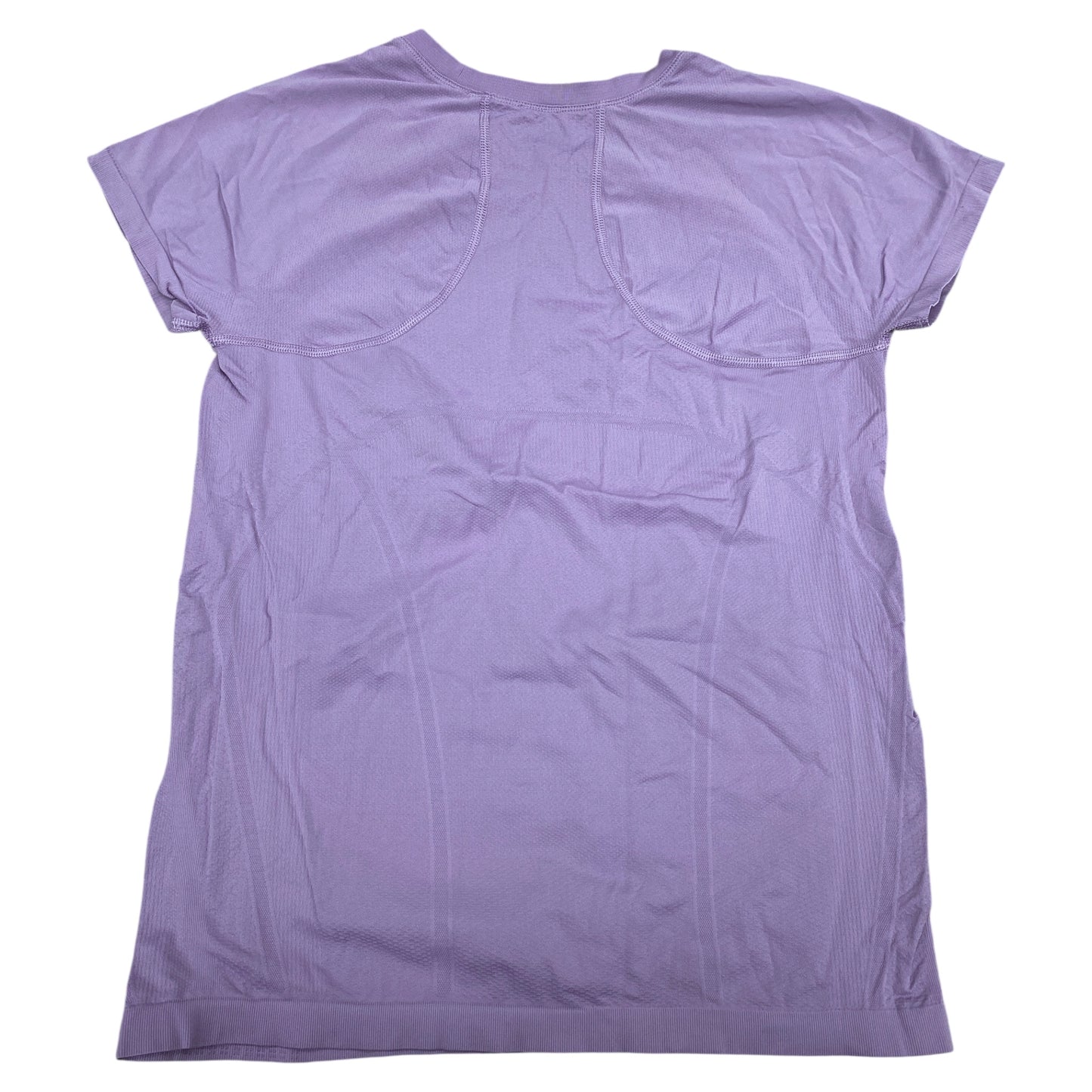 Athletic Top Ss By Athleta In Purple, Size:L
