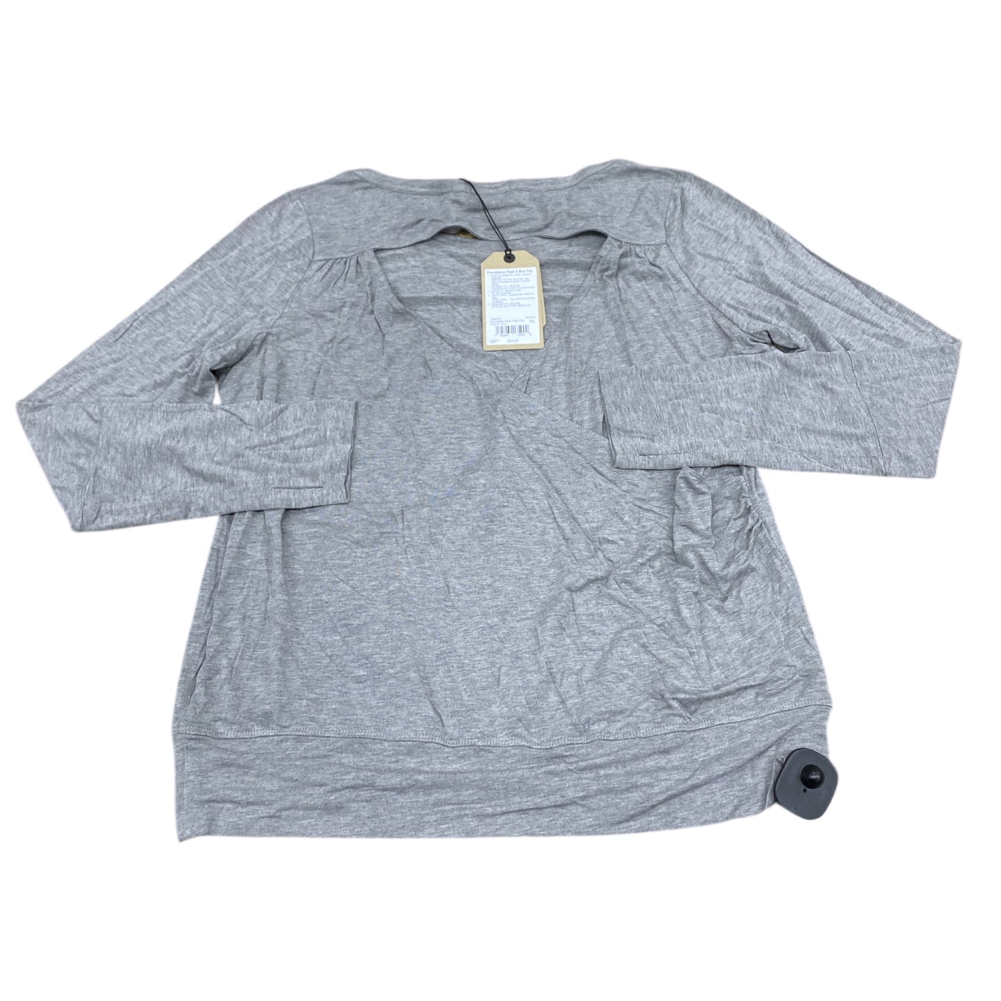 Top Ls By Prana In Grey, Size:Xl