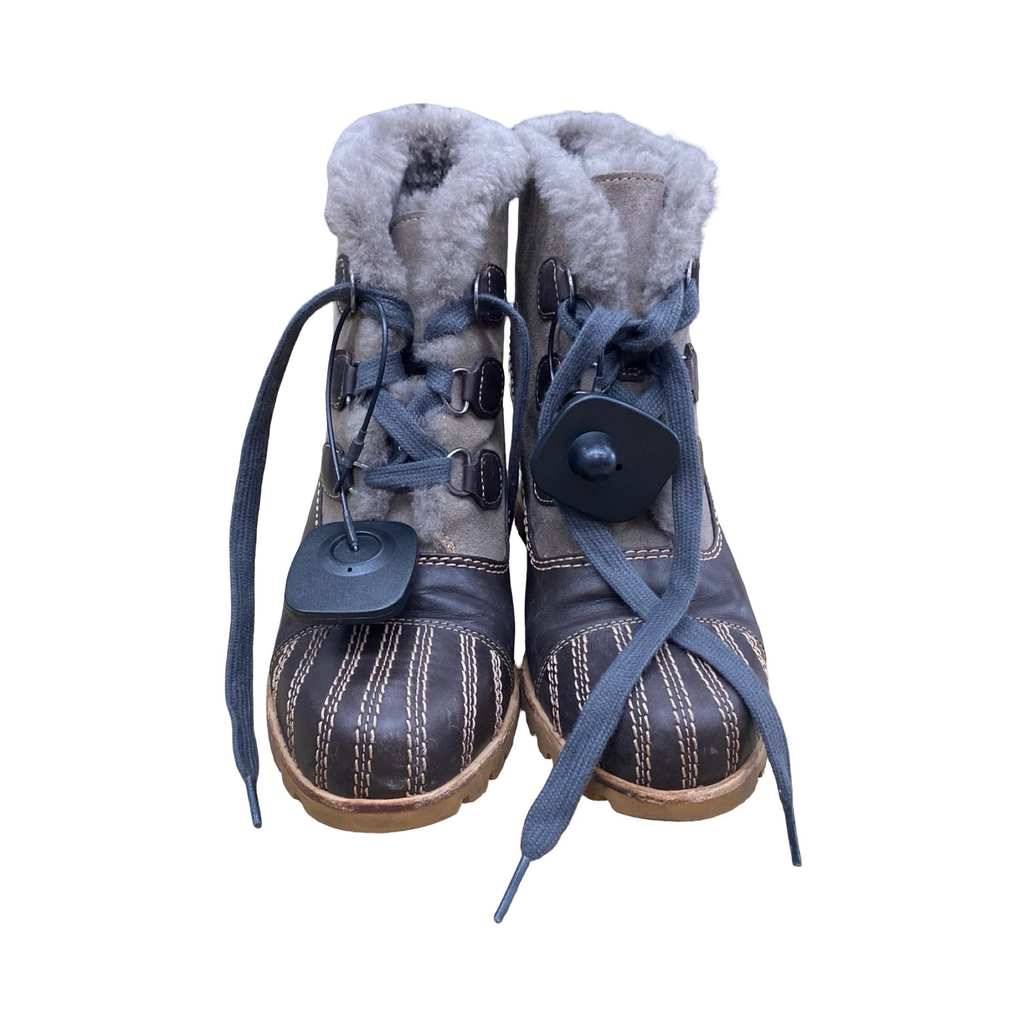 Boots Designer By Ugg In Brown, Size:7.5