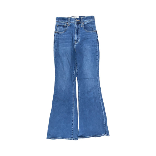 Jeans Flared By Abercrombie And Fitch In Blue, Size:2