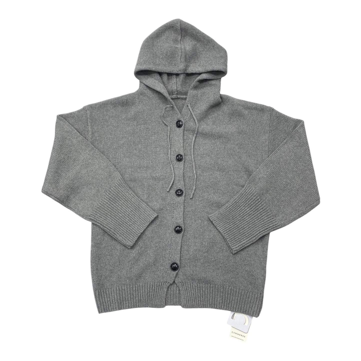Sweater Cardigan By Cmc In Grey, NWT! Size:S