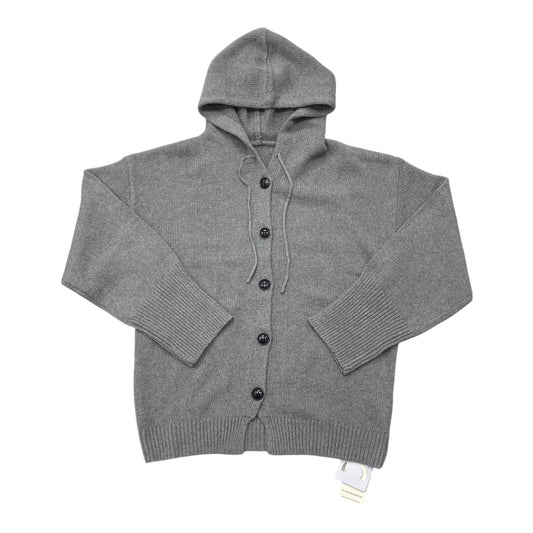 Sweater Cardigan By Cmc In Grey, NWT! Size:S