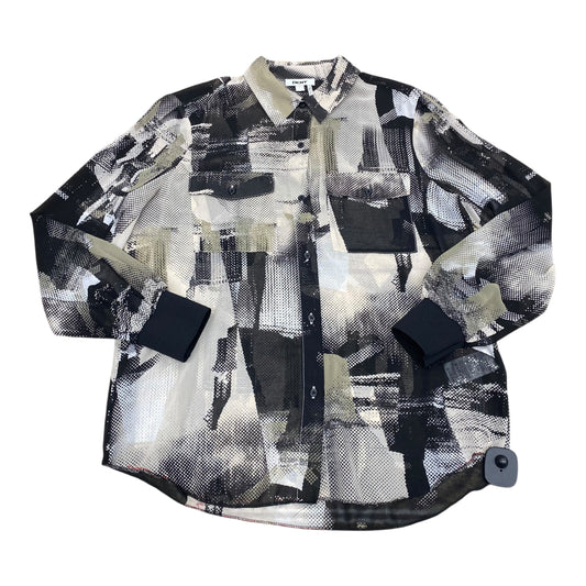 Top Ls By Dkny In Multi, Size:S
