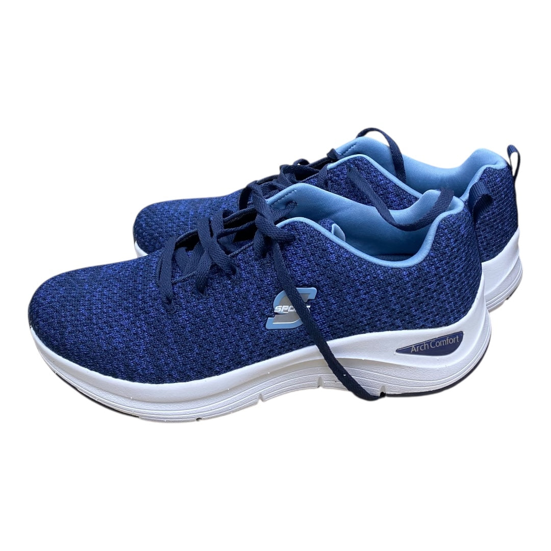 Shoes Athletic By Skechers In Blue, Size:8.5