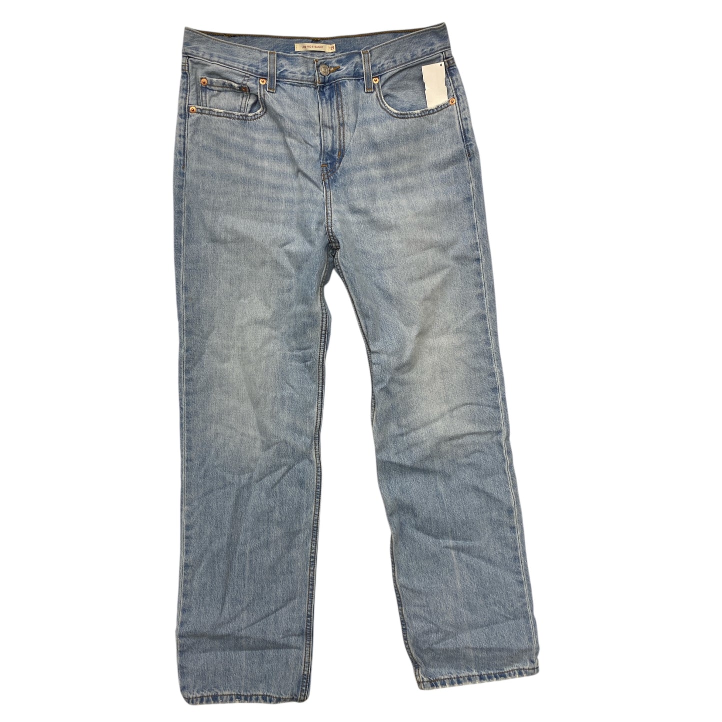 Jeans Straight By Levis In Blue, Size:8