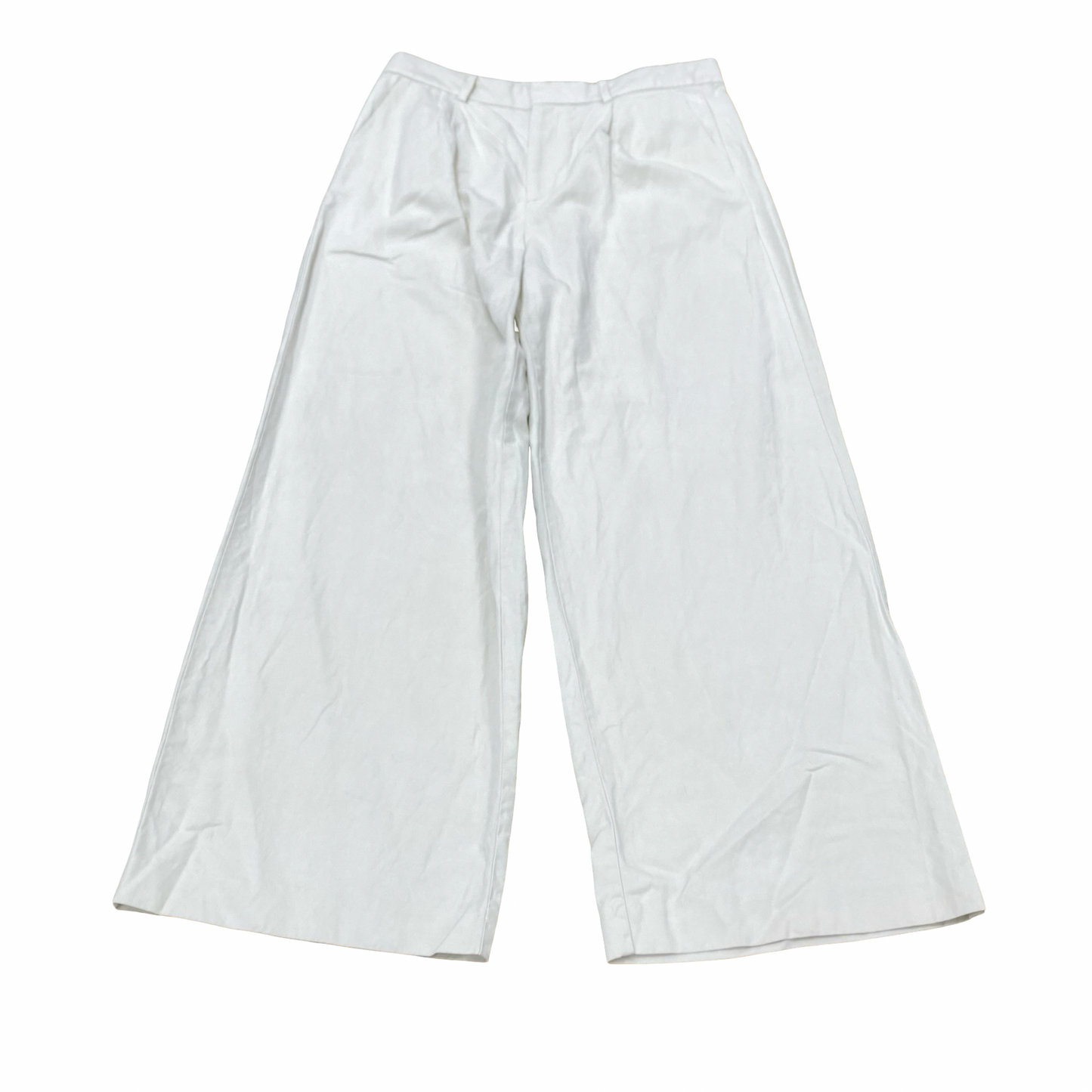 Pants Wide Leg By Madewell In Cream, Size:10