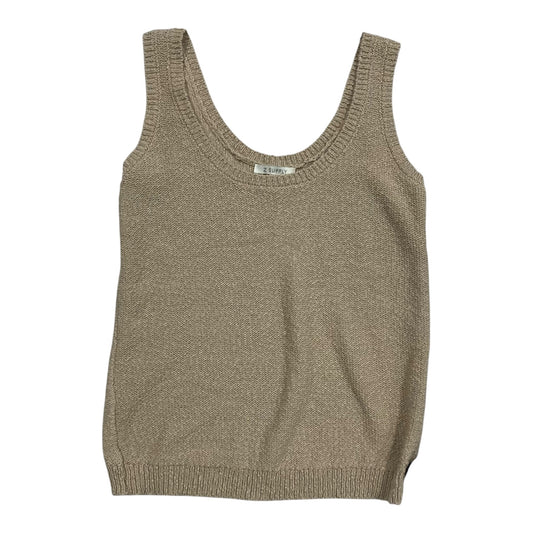 Top Sleeveless By Z Supply In Tan, Size:S