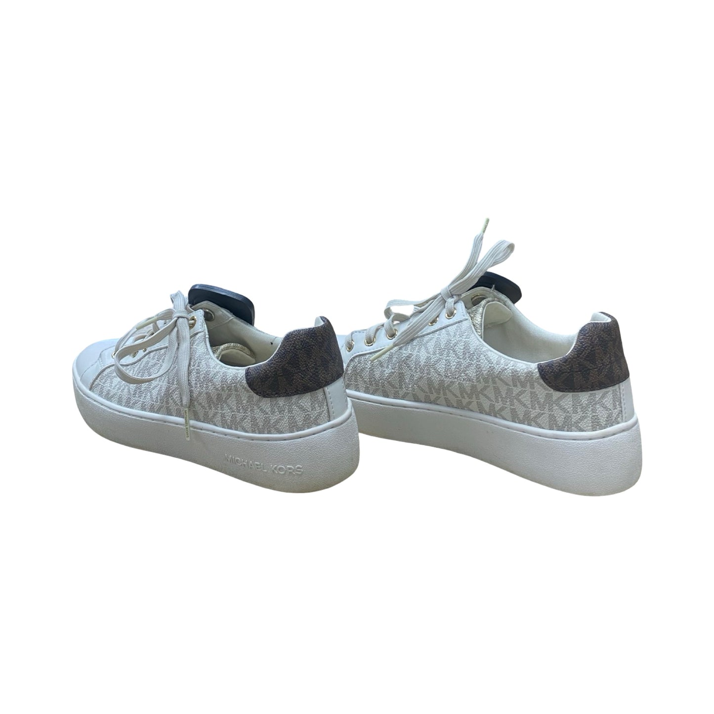 Shoes Sneakers By Michael By Michael Kors In Brown & Cream, Size:7
