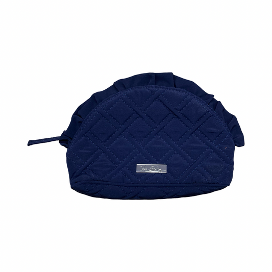 Makeup Bag By Vera Bradley In Navy, Size:Small