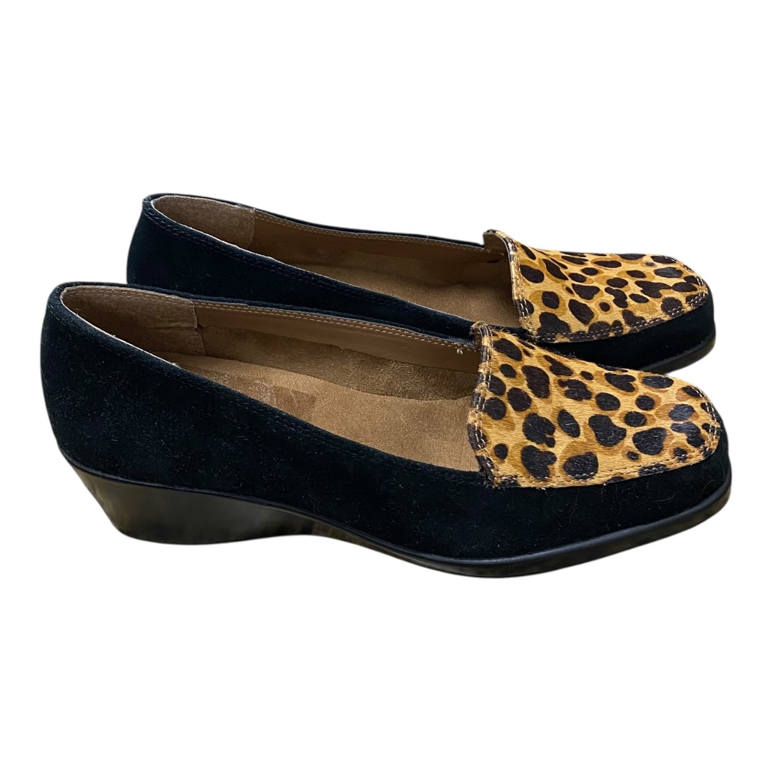 Shoes Heels Wedge By Aerosoles In Animal Print, Size:8.5