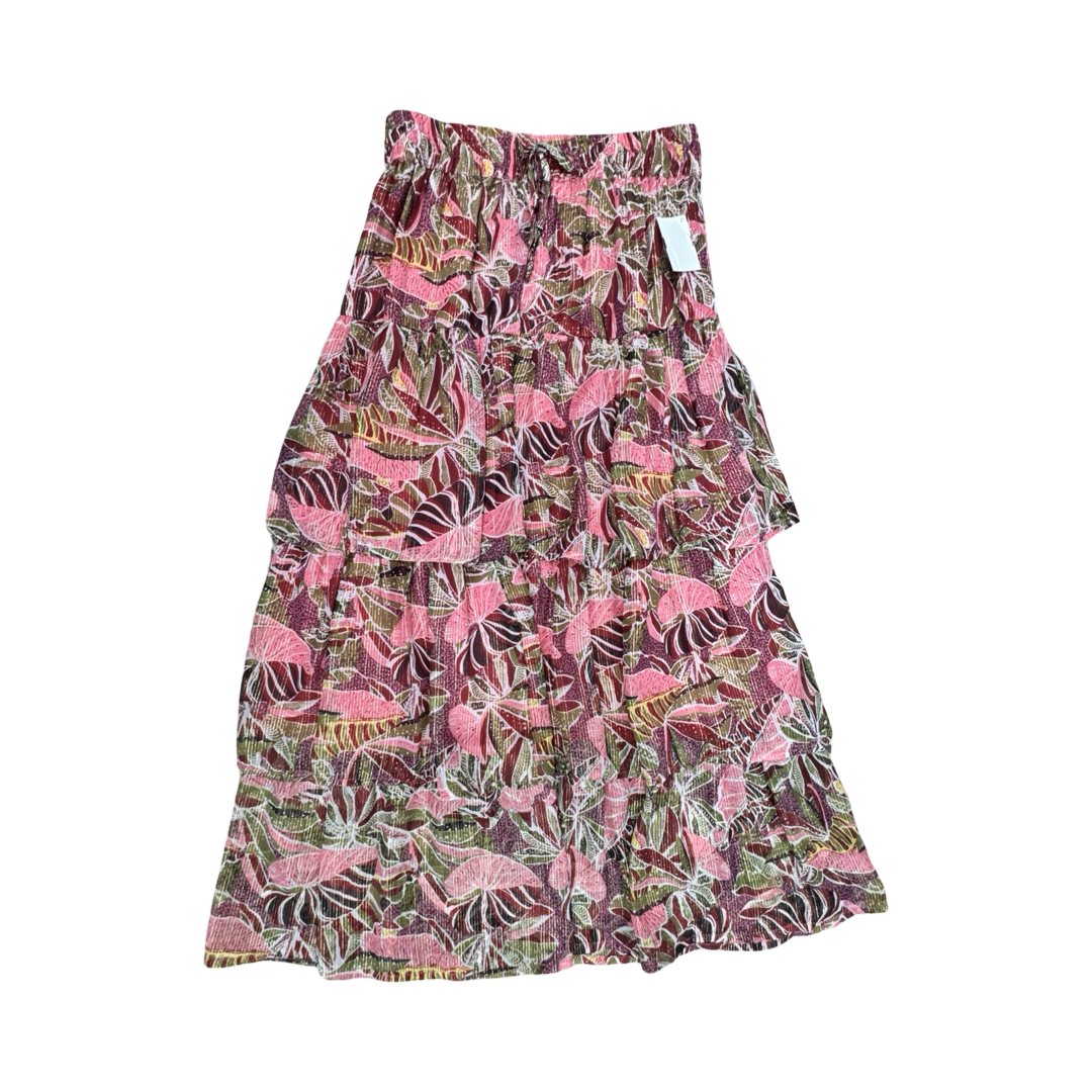 Skirt Maxi By Elan In Multi, Size:S