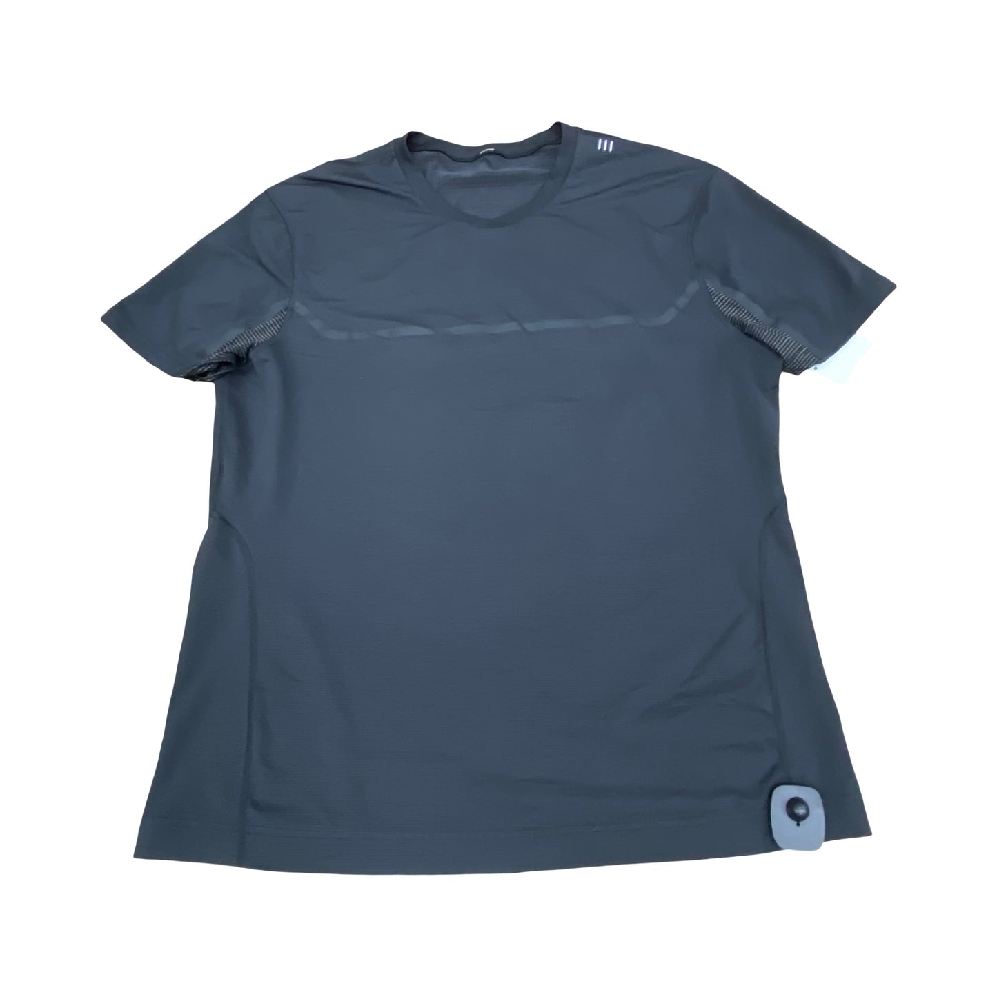 Athletic Top Ss By Lululemon In Black, Size:Xxl