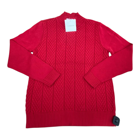 Sweater By Croft And Barrow In Red, Size:M