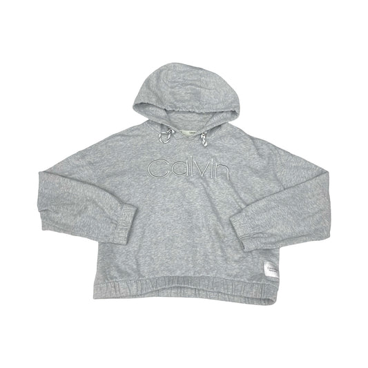 Sweatshirt Hoodie By Calvin Klein Performance In Grey, Size:L