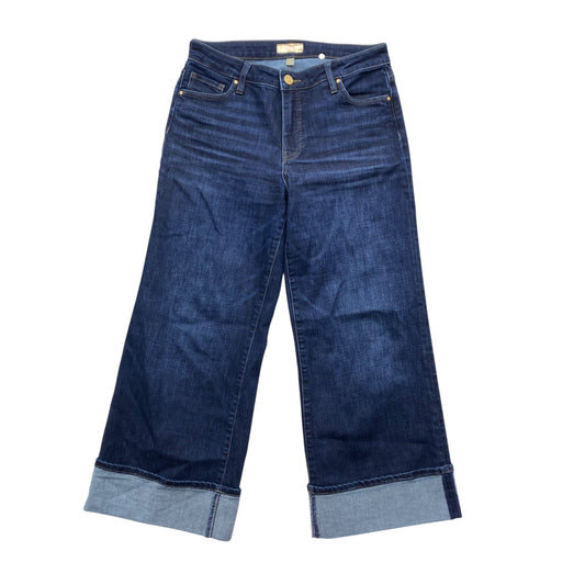 Jeans Wide Leg By Kut In Blue, Size:8