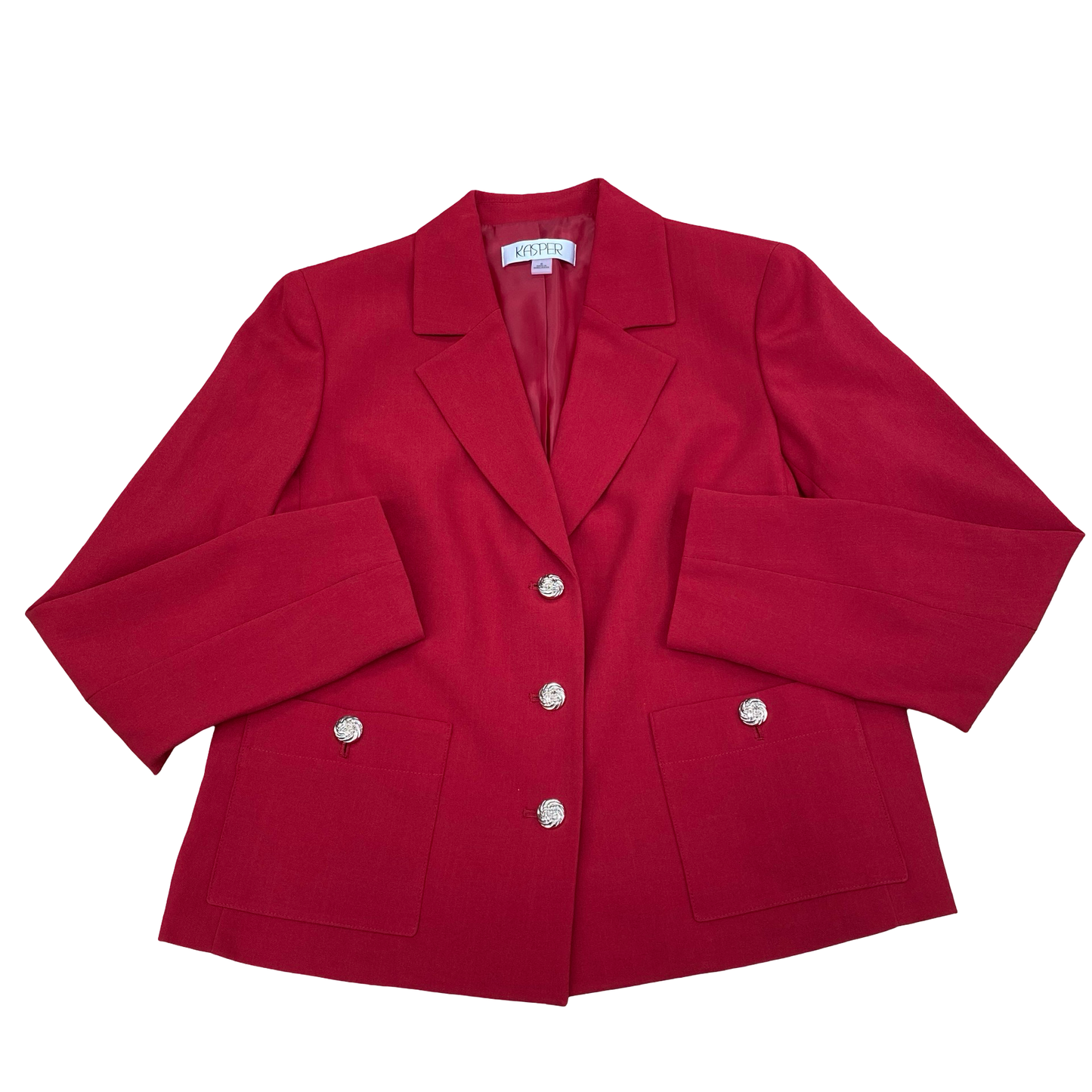 Blazer By Kasper In Red, Size:S