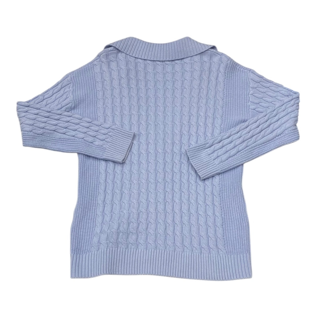 Sweater Cardigan By Anthropologie In Blue, Size:Xxs