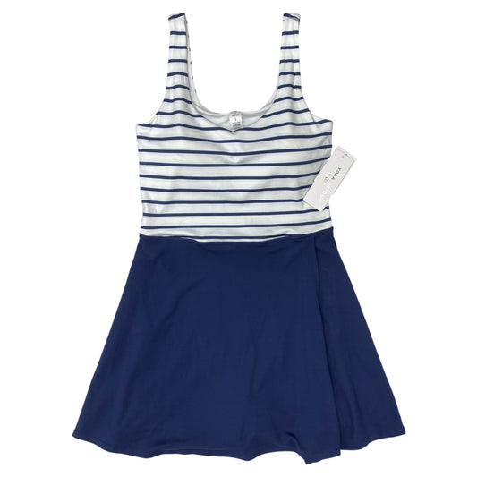 Athletic Dress By Yogalicious In Blue & White, Size:S
