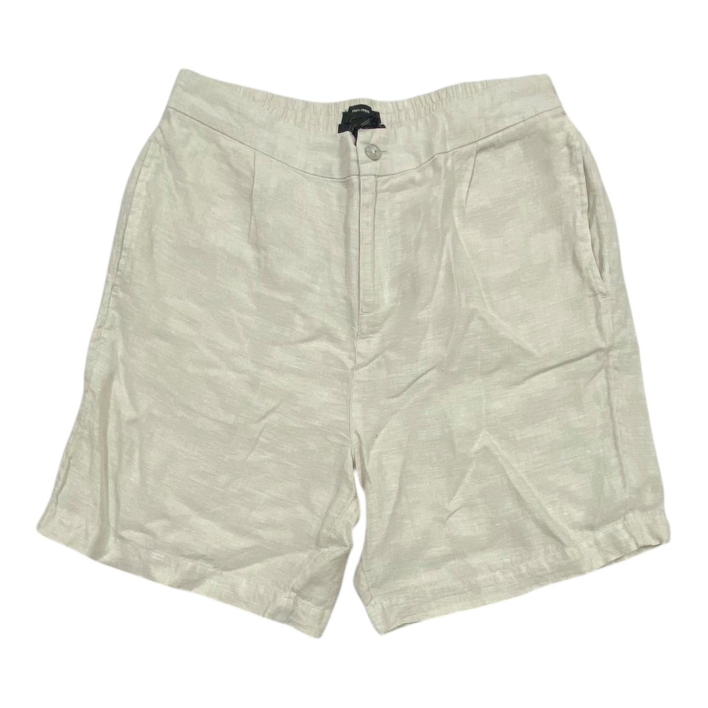 Shorts By Tahari By Arthur Levine In Beige, Size:L