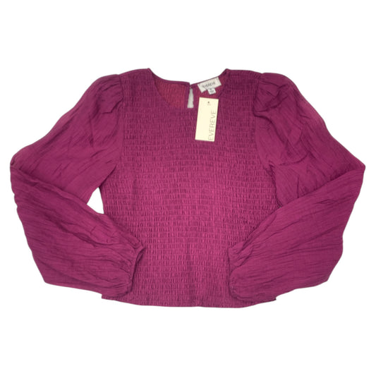 Top Ls By Evereve In Purple, Size:M