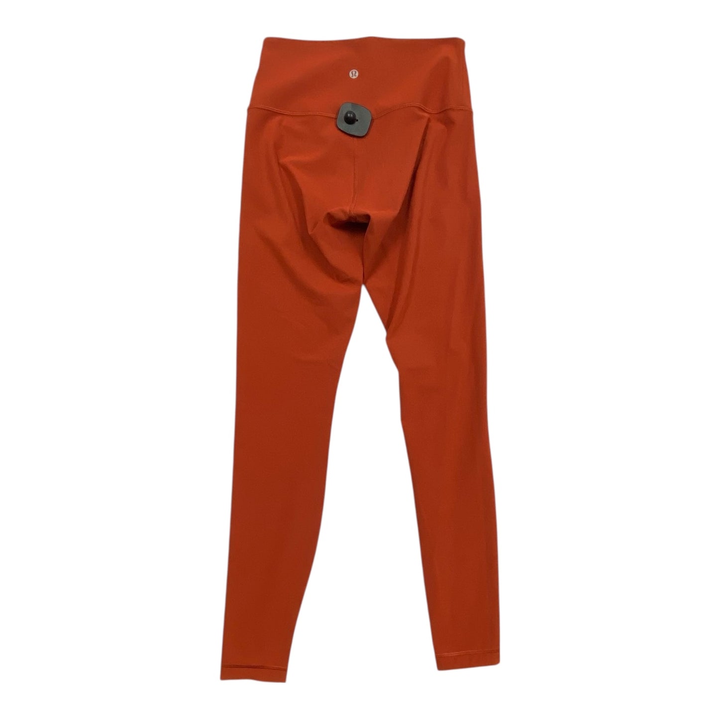 Athletic Leggings By Lululemon In Orange, Size:6