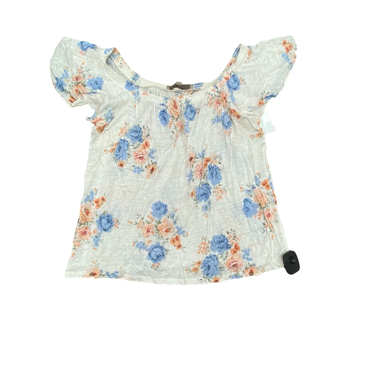 Top Sleeveless By Loft In Floral Print, Size:M