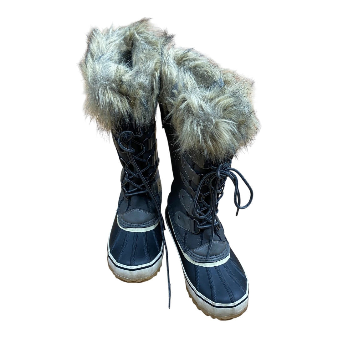 Boots Snow By Jbu By Jambu In Grey, Size:6.5