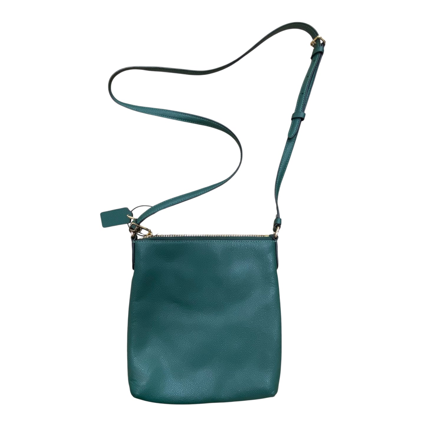 Handbag Designer By Coach In Green, Size:Small