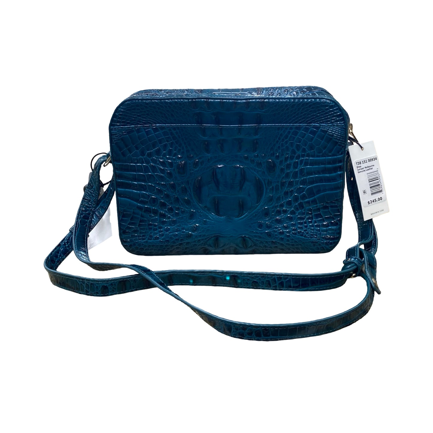 Handbag Designer By Brahmin In Blue, Size:Medium