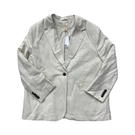 Blazer By H&M In Cream, Size:L