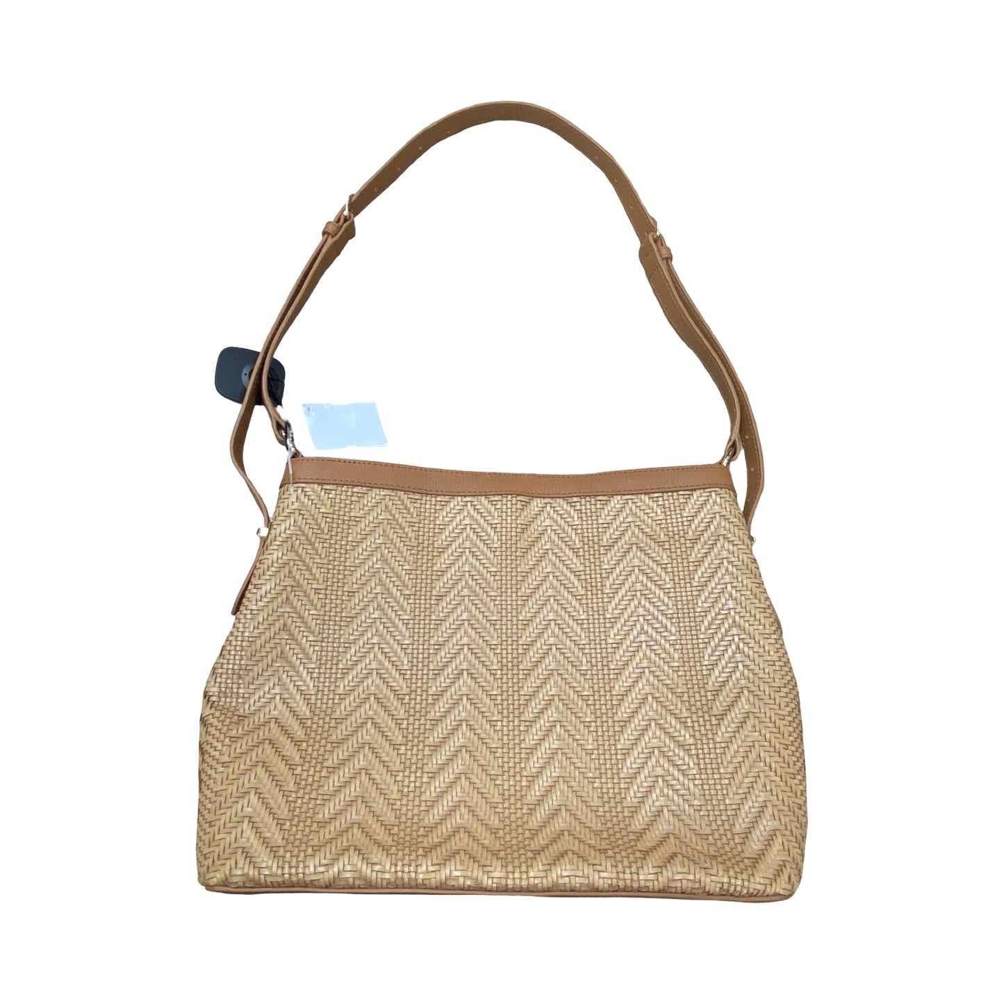 Handbag Leather By Talbots In Brown, Size:Medium