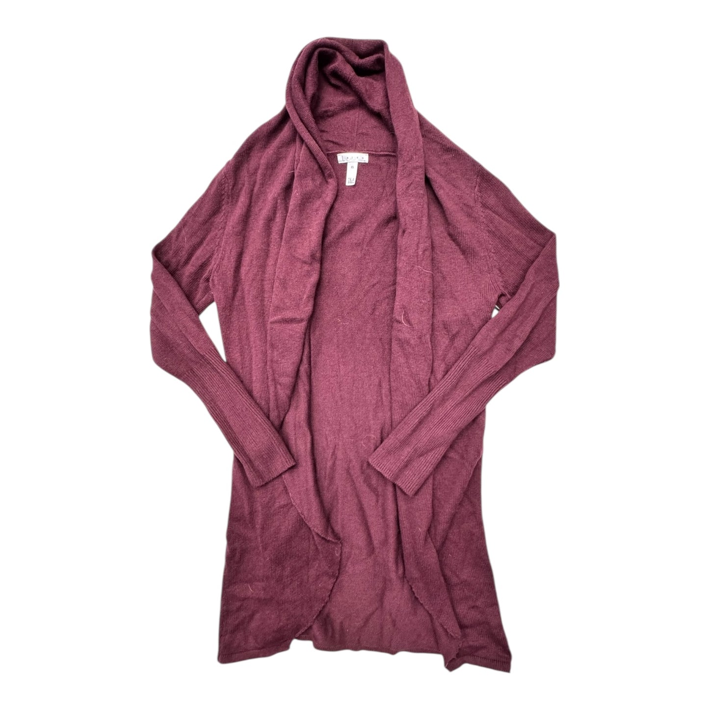 Sweater Cardigan By Leith In Purple, Size:Xs