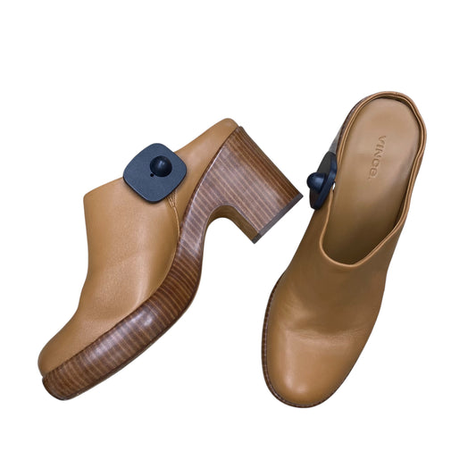 Shoes Designer By Vince In Brown, Size:10