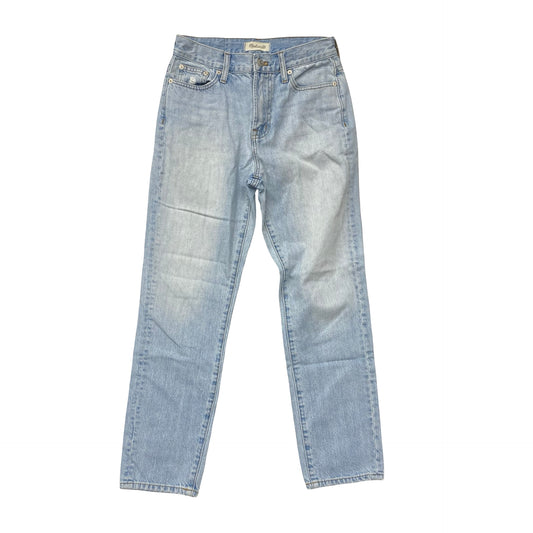 Jeans Straight By Madewell In Blue Denim, Size:2