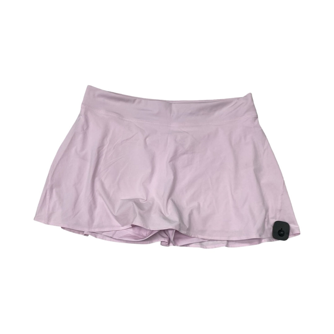 Athletic Skort By Lululemon In Pink, Size:14