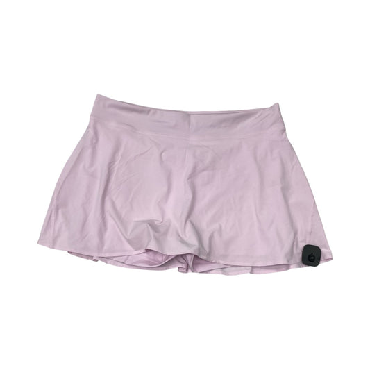 Athletic Skort By Lululemon In Pink, Size:14
