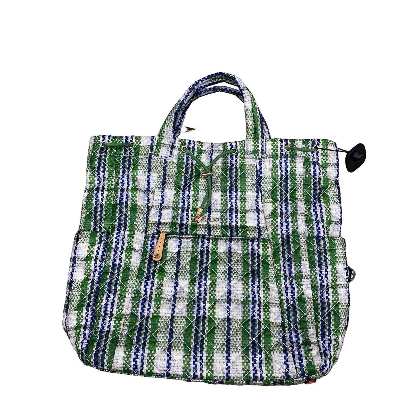 Handbag Designer By Mz Wallace In Green, Size:Large