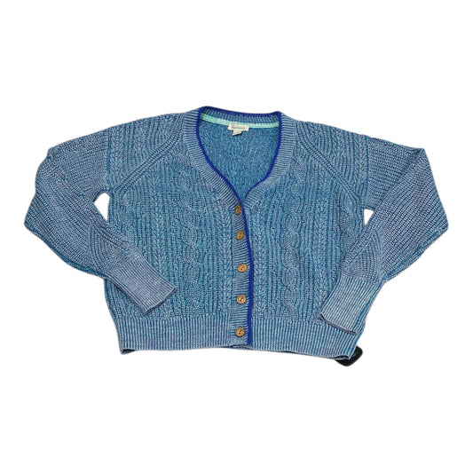 Sweater Cardigan By Sundance In Blue, Size:S
