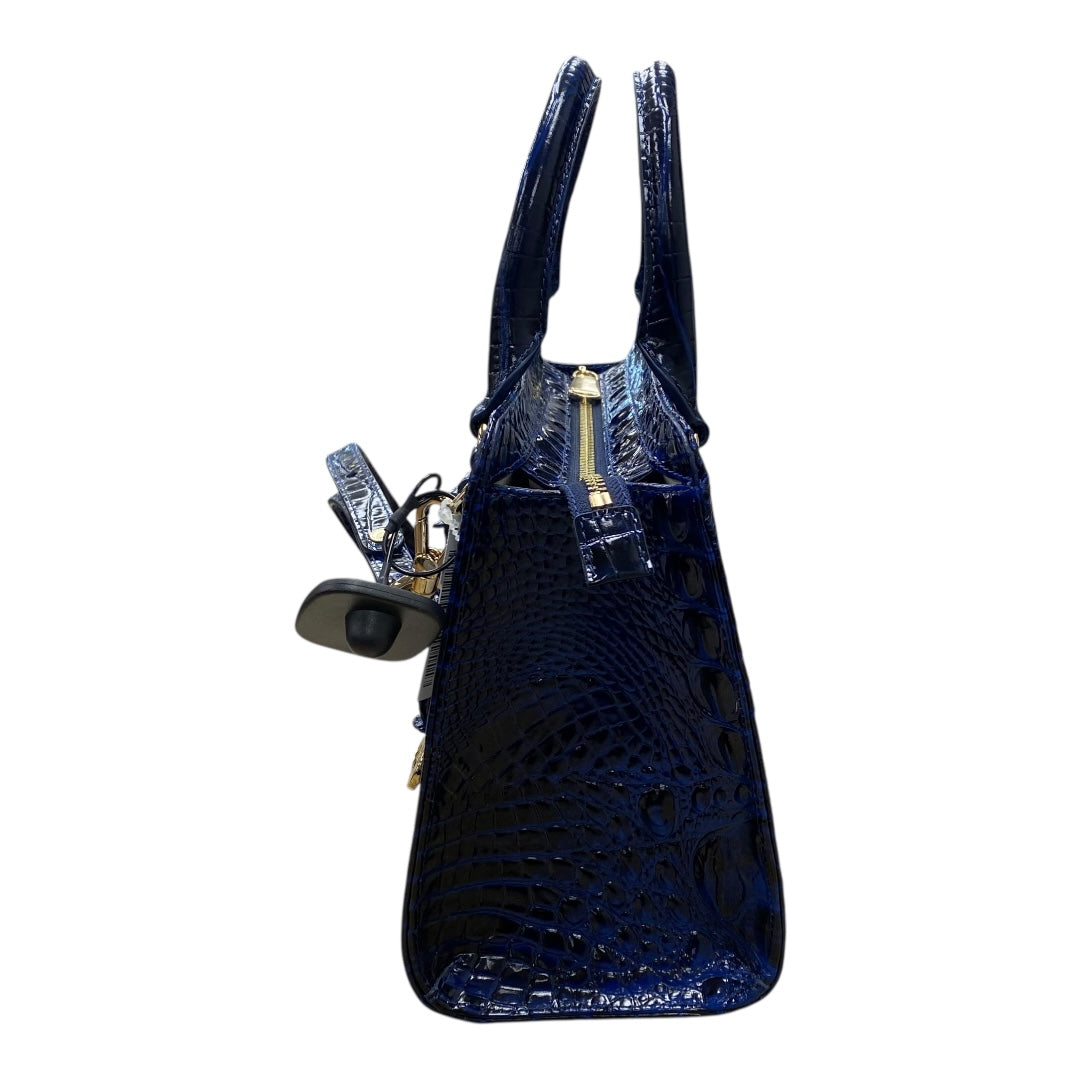 Handbag Designer By Brahmin In Blue, Size:Medium
